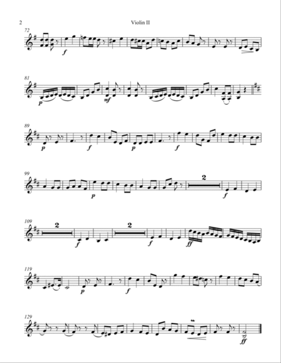 Norwegian Dance String Quartet scores gallery preview page 6