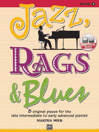 Book cover for Jazz, Rags & Blues, Book 5