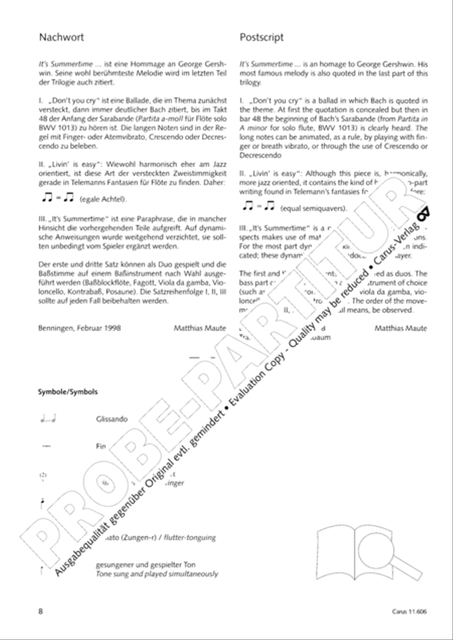 It's summertime Recorder scores gallery preview page 9