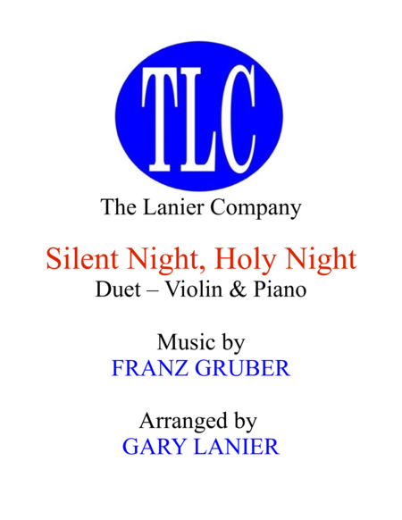 SILENT NIGHT (Duet – Violin and Piano/Score and Parts) image number null