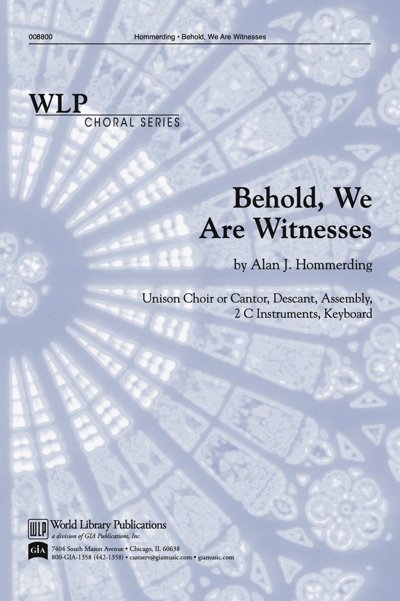 Behold, We Are Witnesses