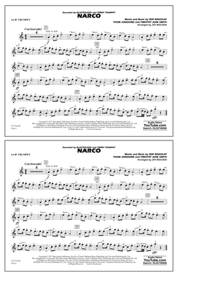 Book cover for Narco (arr. Jay Bocook) - 1st Bb Trumpet