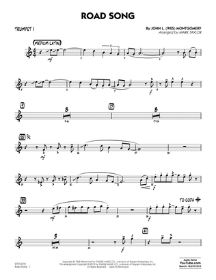 Road Song (arr. Mark Taylor) - Trumpet 1