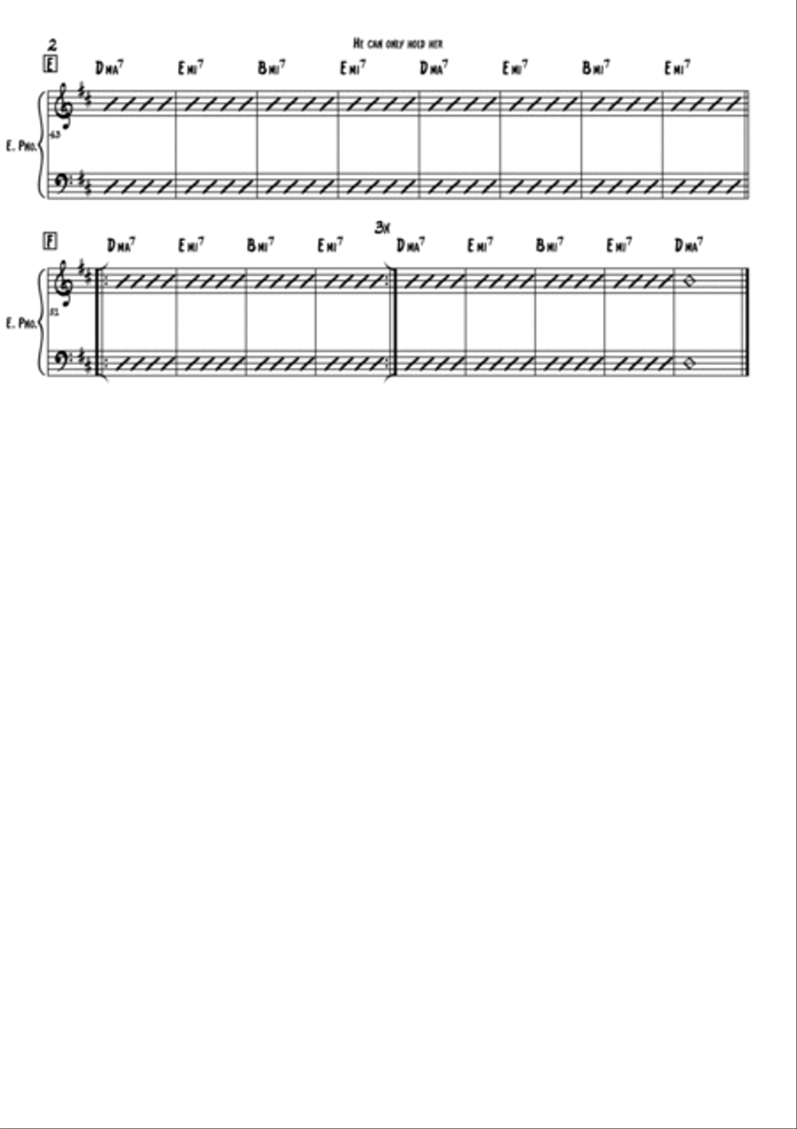 He Can Only Hold Her He Can Only Hold Her Jazz Ensemble scores gallery preview page 6
