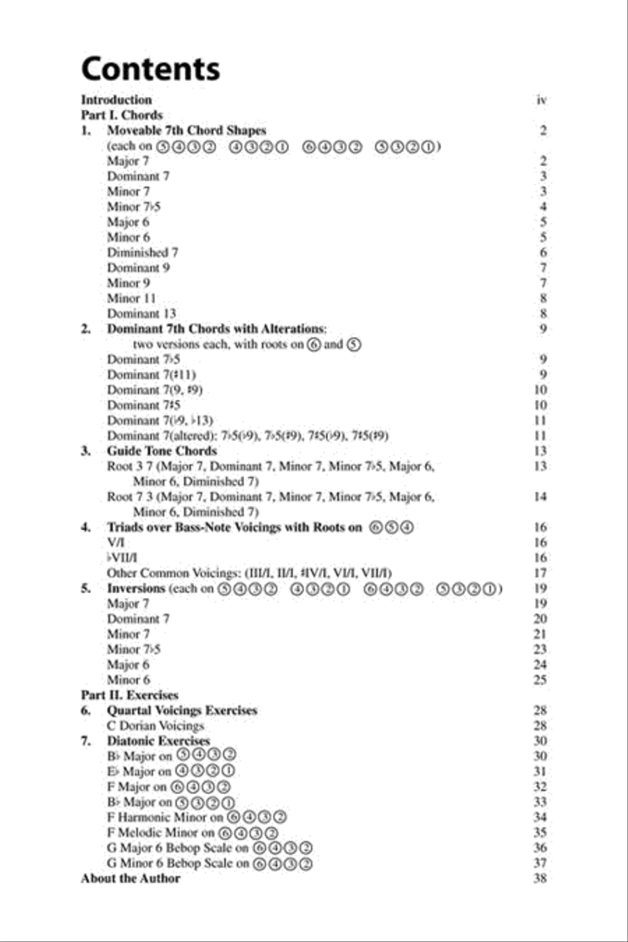 Berklee Jazz Guitar Chord Dictionary Electric Guitar scores gallery preview page 3