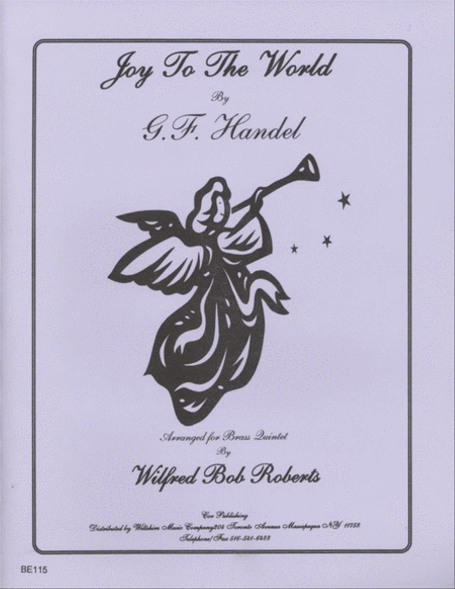 Joy to the World (Wilfred Bob Roberts) Brass Quintet scores gallery preview page 1