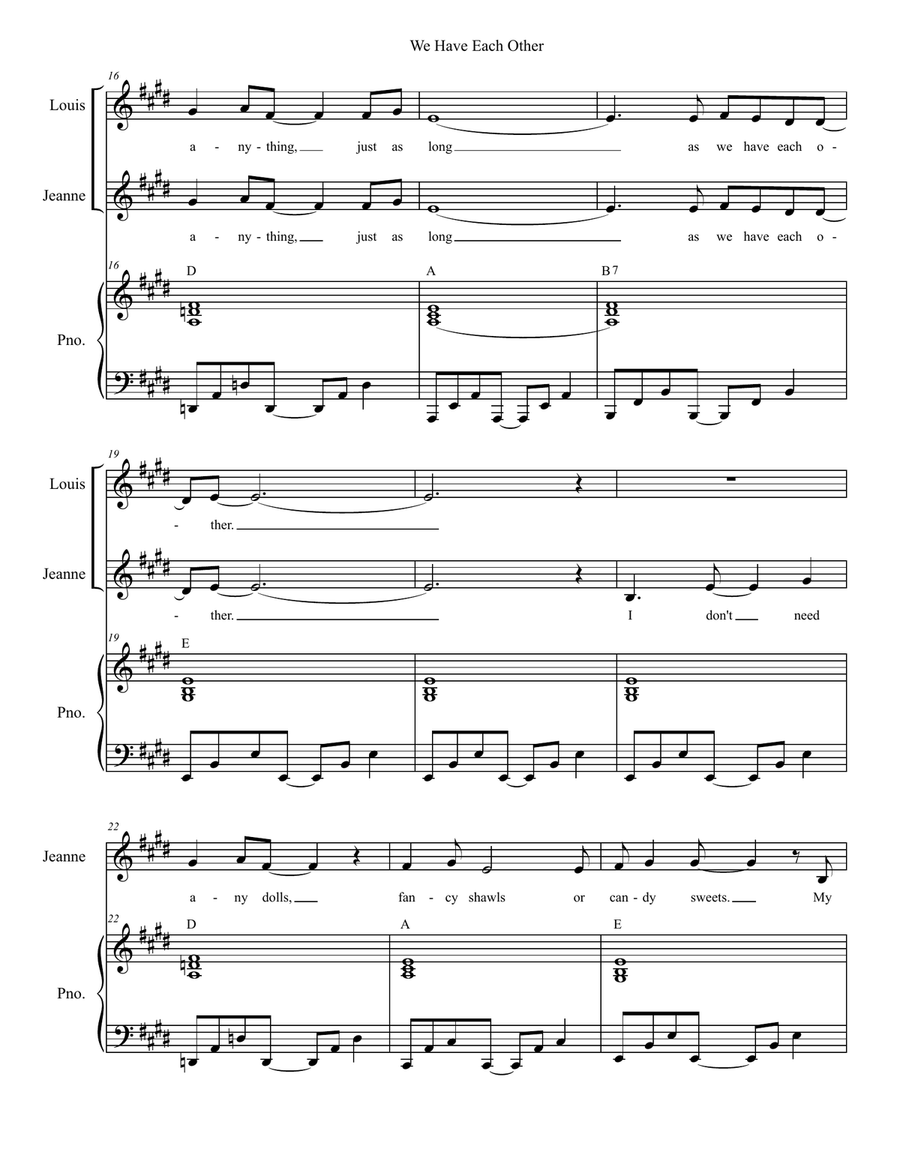 We Have Each Other We Have Each Other Medium Voice scores gallery preview page 4