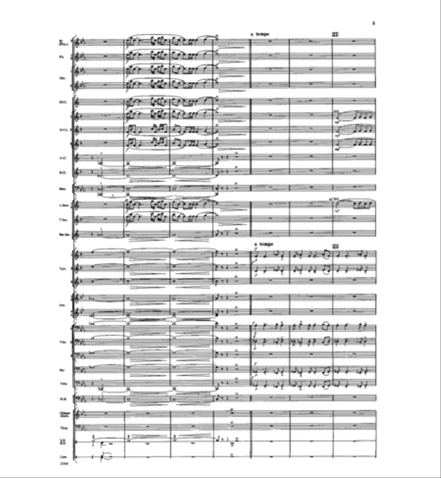 Symphonic Scenario Symphonic Scenario Concert Band scores gallery preview page 4
