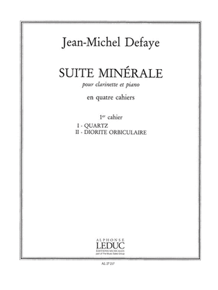 Book cover for Suite Minerale Vol.1 (clarinet & Piano)