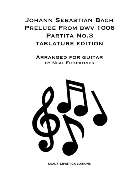 Prelude From Partita No.3 in E Major BWV 1006