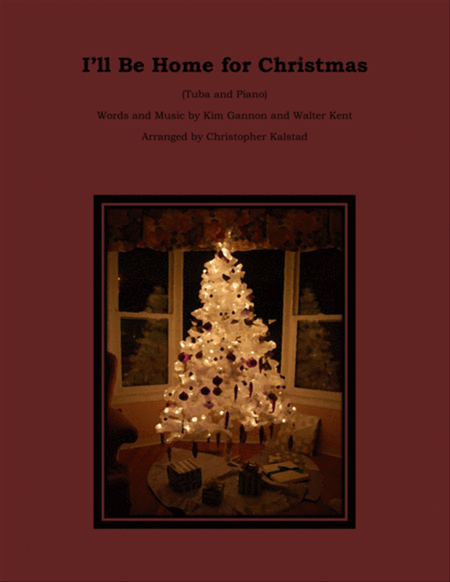 I'll Be Home For Christmas Piano scores gallery preview page 1