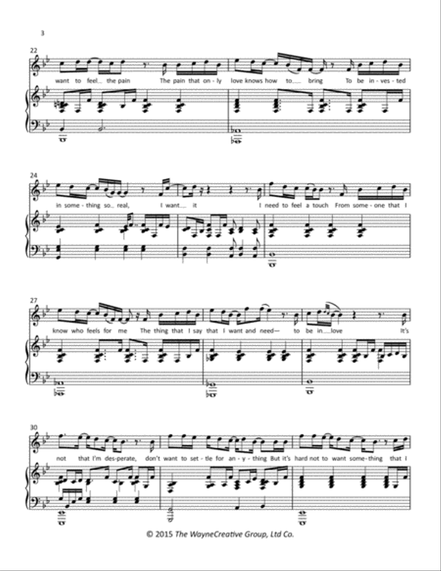 Ready To Be Loved Voice scores gallery preview page 3