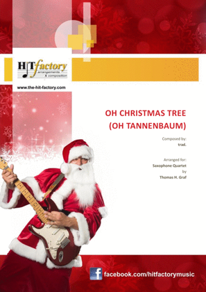Oh Christmas tree ( Oh Tannenbaum ) - Funky - Saxophone Quartet