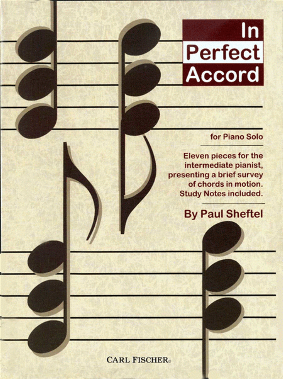 In Perfect Accord Piano Solo scores gallery preview page 1