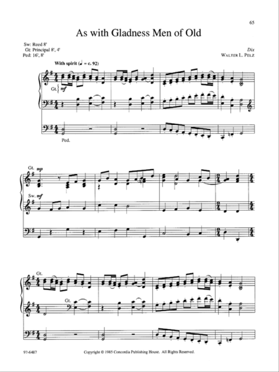 Laudate, Vol. 1 Organ scores gallery preview page 25