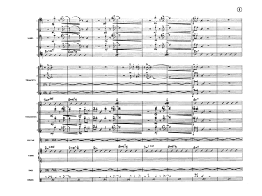 Superbone Meets The Badman Jazz Ensemble scores gallery preview page 10