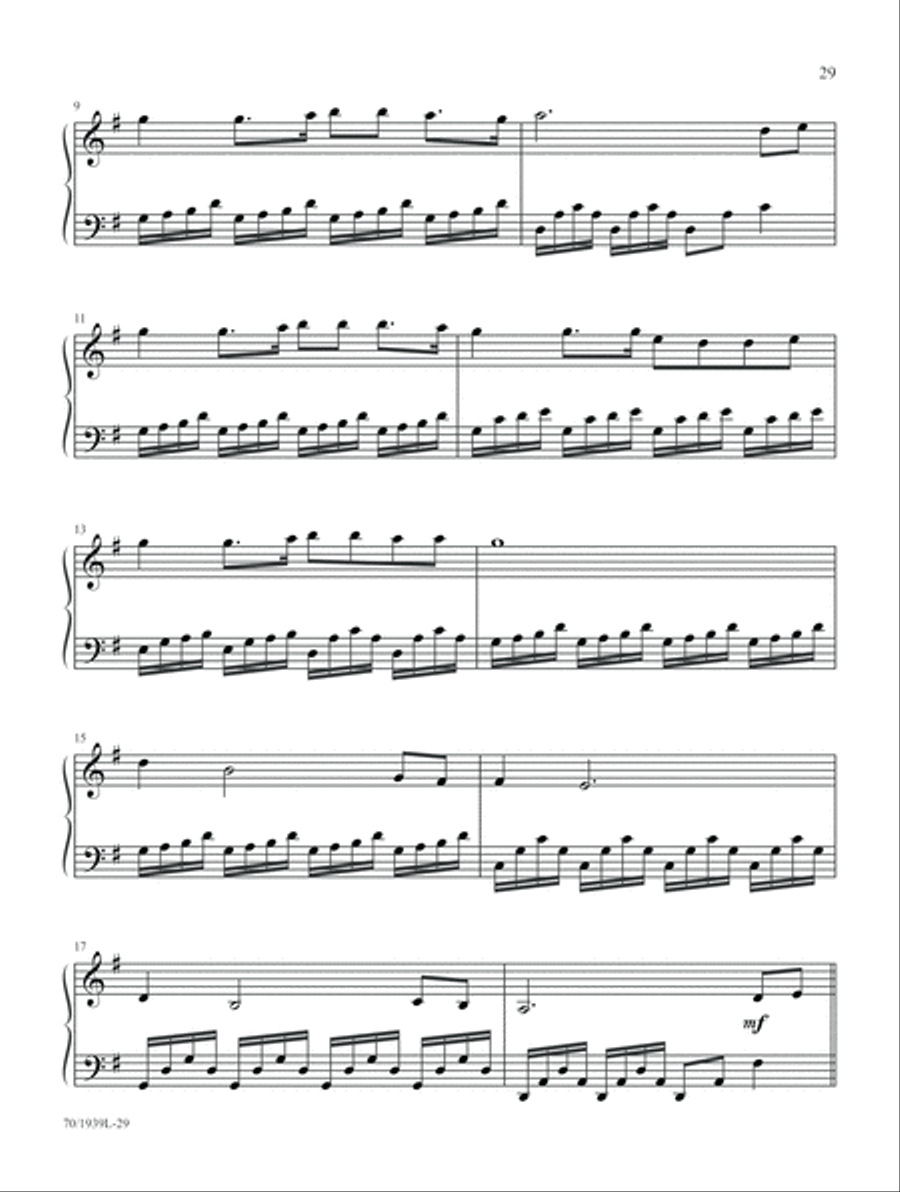 Lord of My Heart Piano Solo scores gallery preview page 21