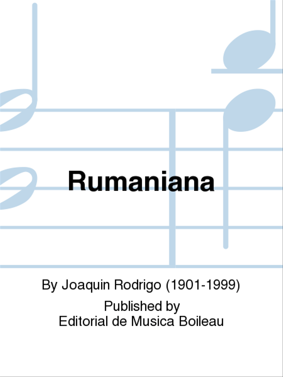 Rumaniana Violin Solo scores gallery preview page 1