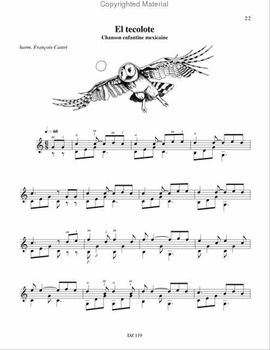 Ma guitare part en voyage Classical Guitar scores gallery preview page 2