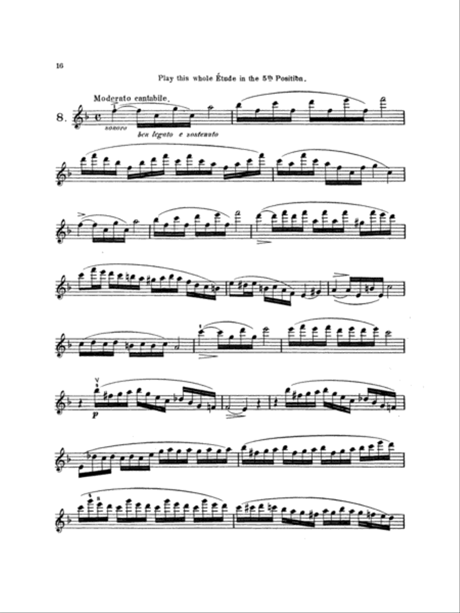 Book cover for Dancla: Twenty Brilliant and Characteristic Etudes, Op. 73