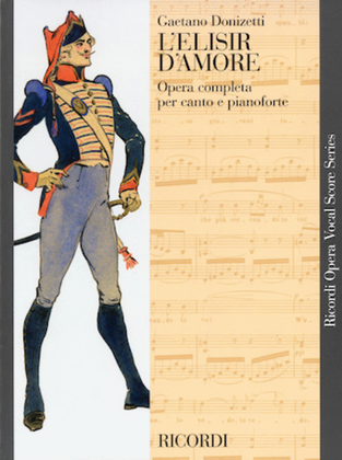 Book cover for L'elisir d'amore