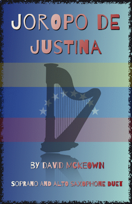 Joropo de Justina, for Soprano and Alto Saxophone Duet