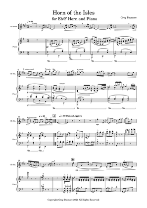 Horn of the Isles, Rhapsody for Eb Tenor Horn and Piano