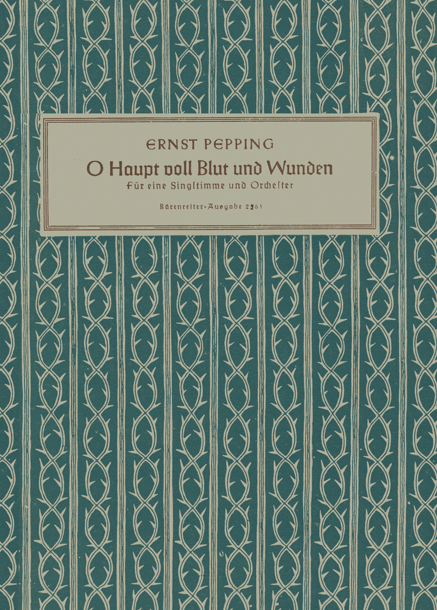 O Haupt voll Blut und Wunden (1946)