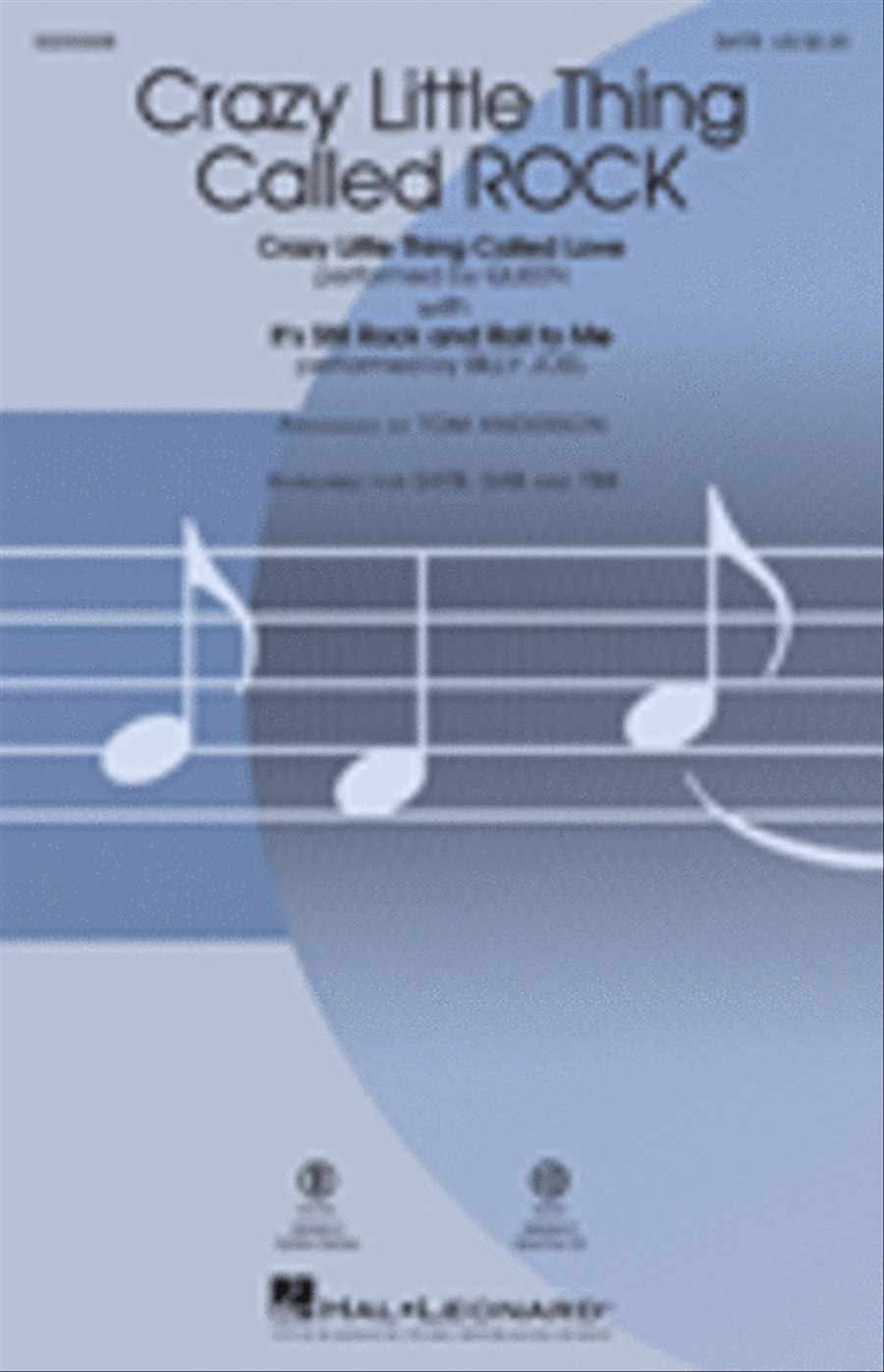 Crazy Little Thing Called ROCK 4-Part scores gallery preview page 1