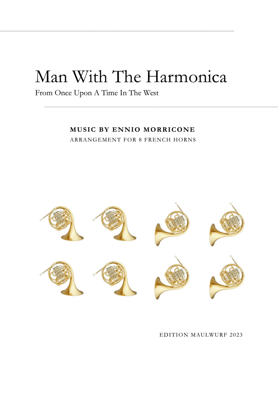 Book cover for Man With The Harmonica