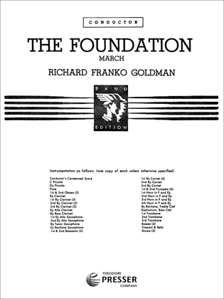 Book cover for Foundation March