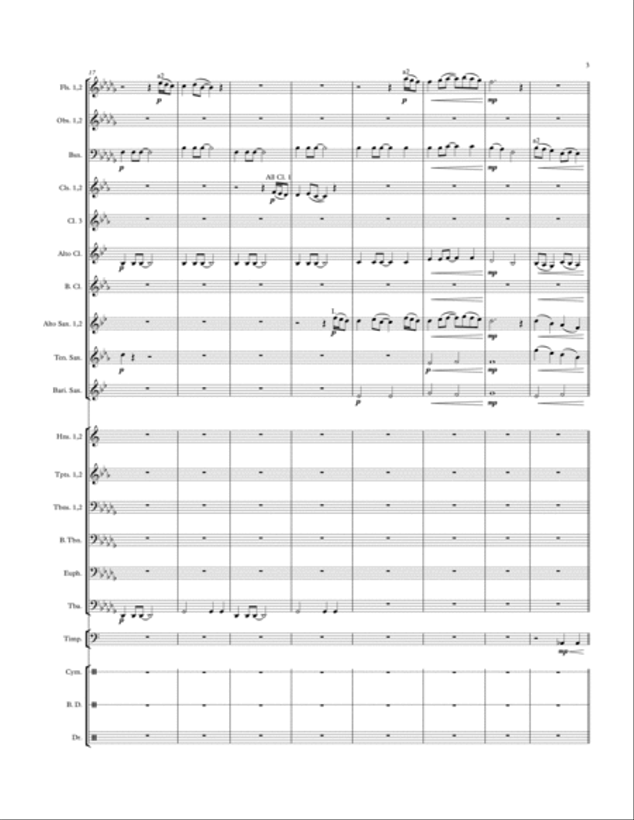 Hard Candy Christmas Hard Candy Christmas Concert Band scores gallery preview page 3