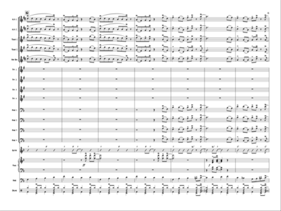 Joy To The World Jazz Ensemble scores gallery preview page 12