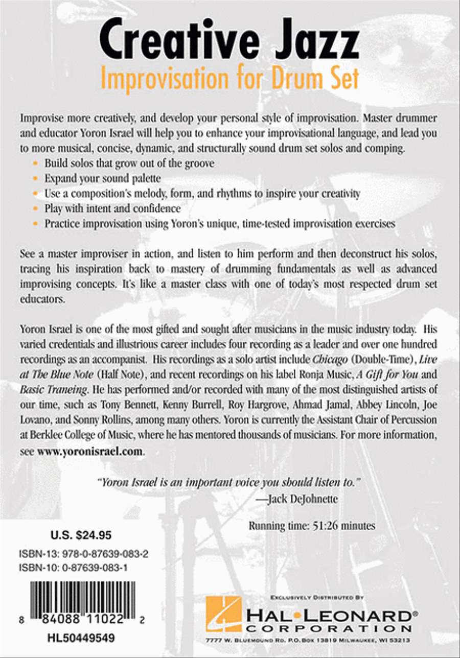 Creative Jazz Improvisation for Drum Set Drum Set scores gallery preview page 2