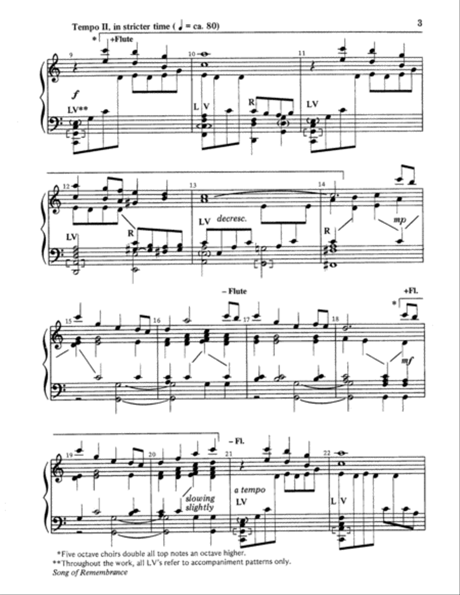 Song of Remembrance Song of Remembrance 5-Octaves scores gallery preview page 3