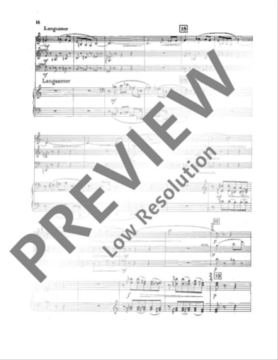 Quartet Clarinet scores gallery preview page 17