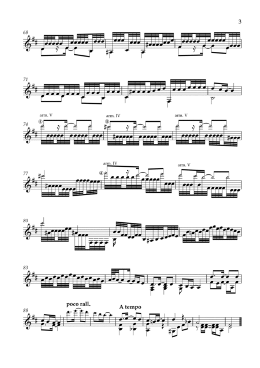 Cinco preludios Cinco preludios Guitar Solo scores gallery preview page 4