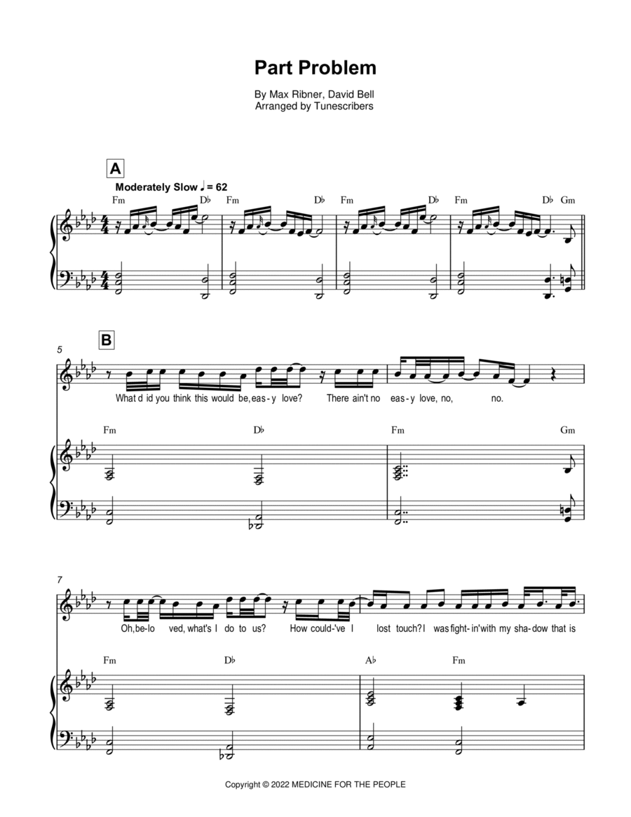 Part Problem Voice scores gallery preview page 1