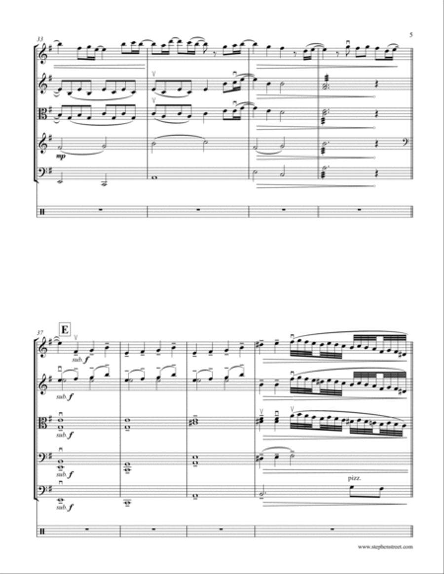 No Time To Die Small Ensemble scores gallery preview page 5