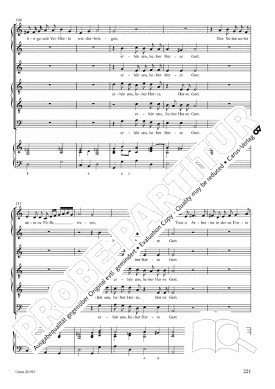 Opera varia I. Works with 1-7 parts (Complete edition, vol. 19) [Werke mit 1-7 obligaten Stimmen] Score scores gallery preview page 278