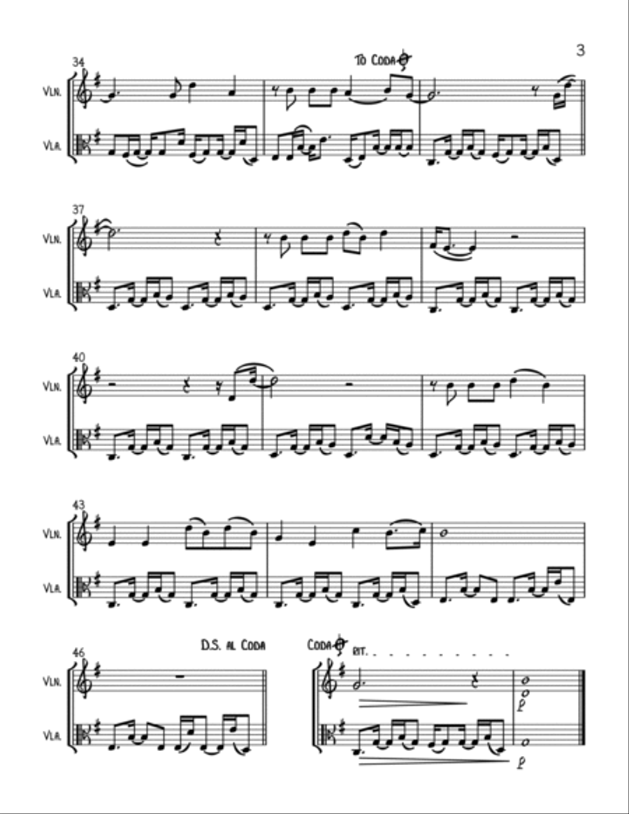 Heartbeats String Duet scores gallery preview page 3