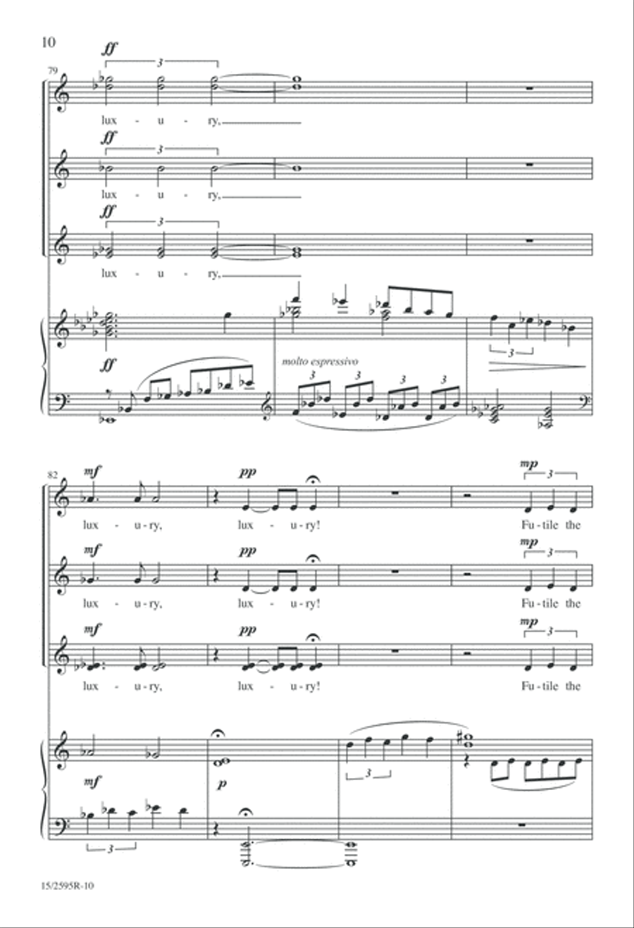 Music Comes 4-Part scores gallery preview page 11