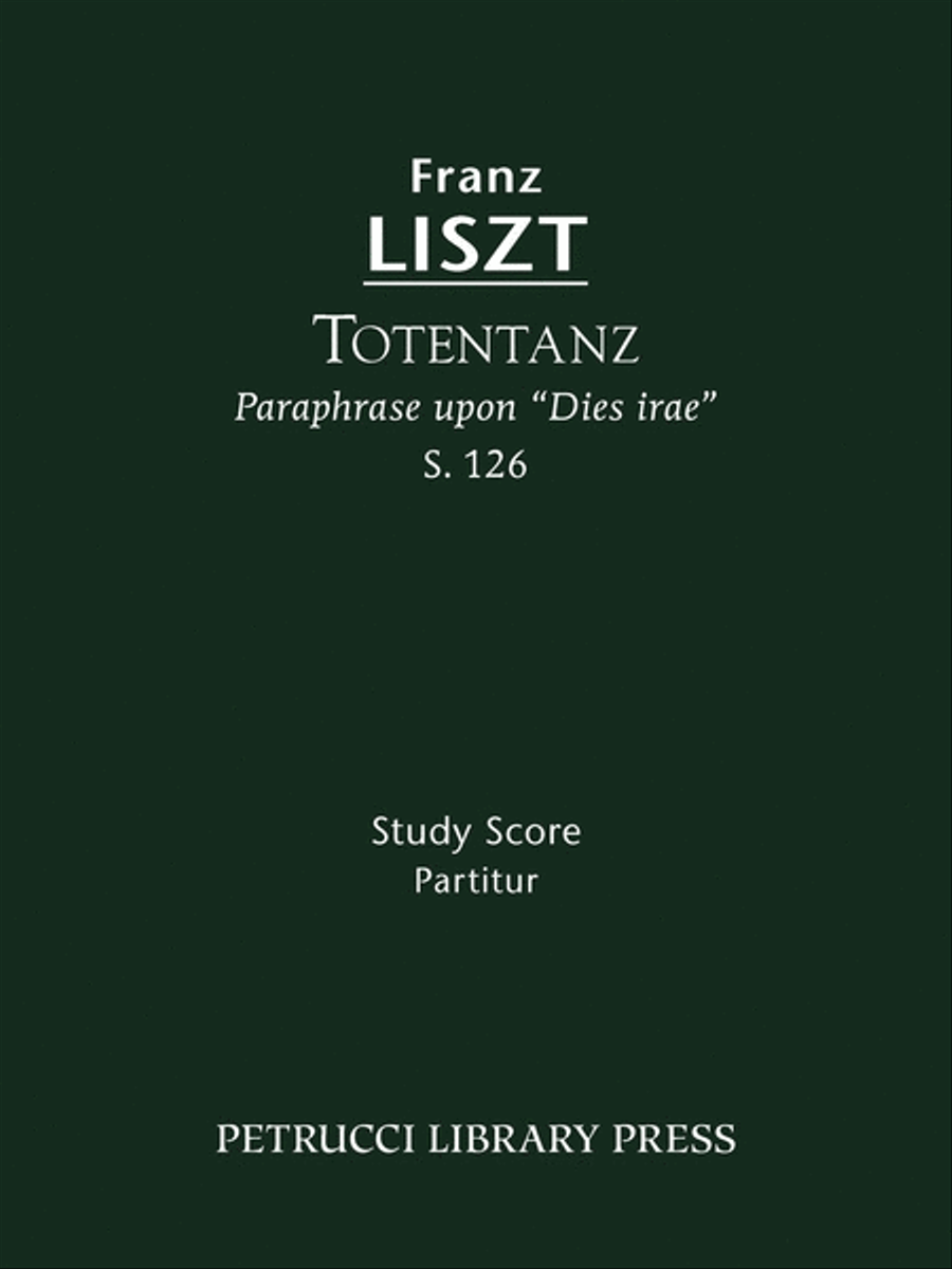 Totentanz, S.126 Orchestra scores gallery preview page 1