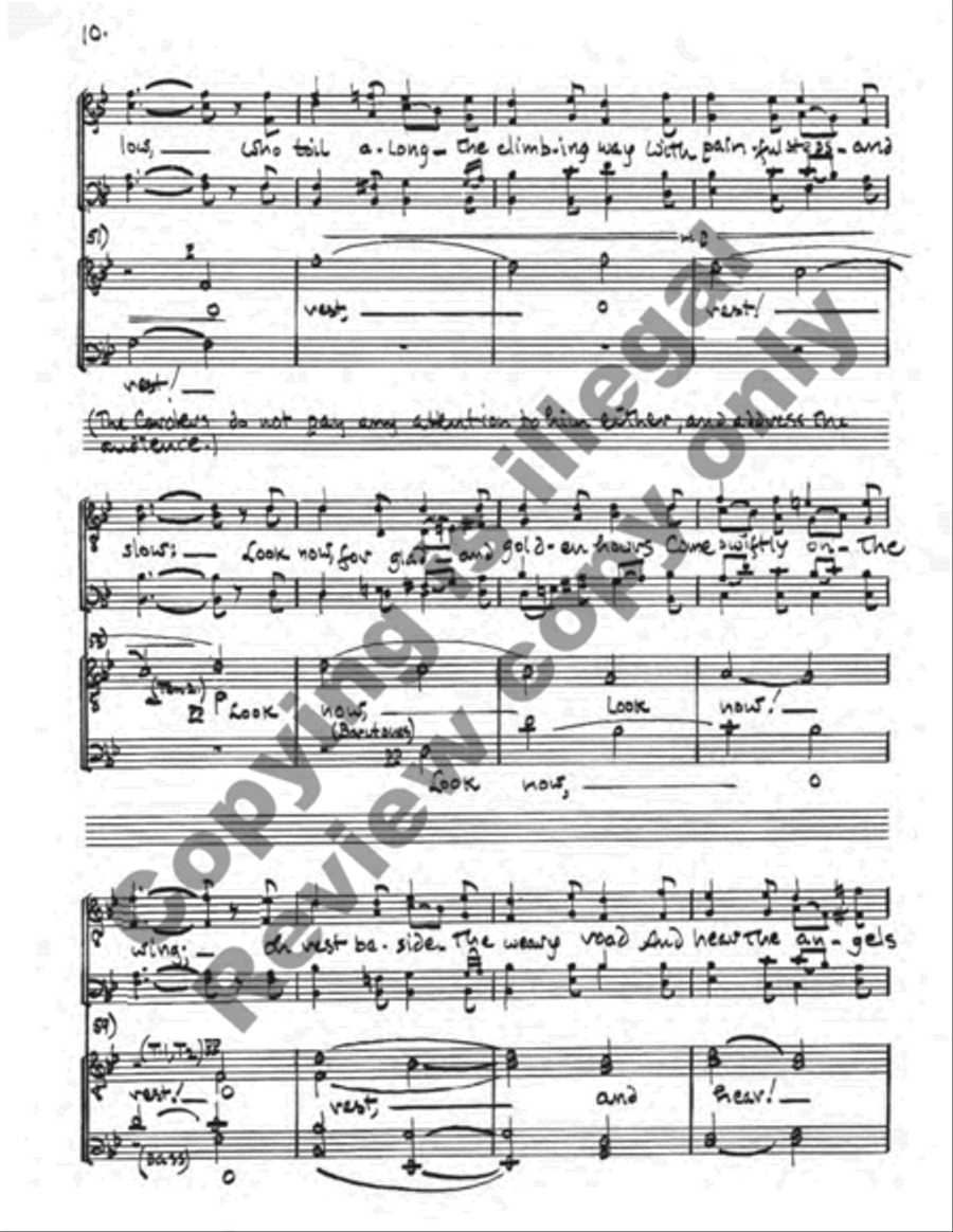 The Midnight Clear The Midnight Clear TTBB scores gallery preview page 30