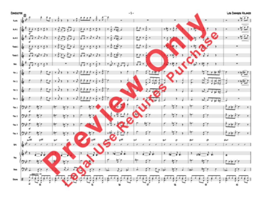 Los Changos Volando Jazz Ensemble scores gallery preview page 8