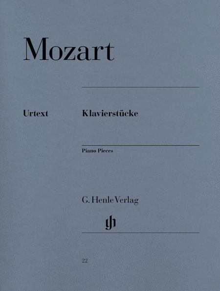 Mozart, Wolfgang Amadeus: Piano pieces