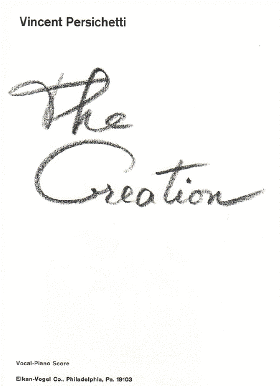 The Creation 4-Part scores gallery preview page 1