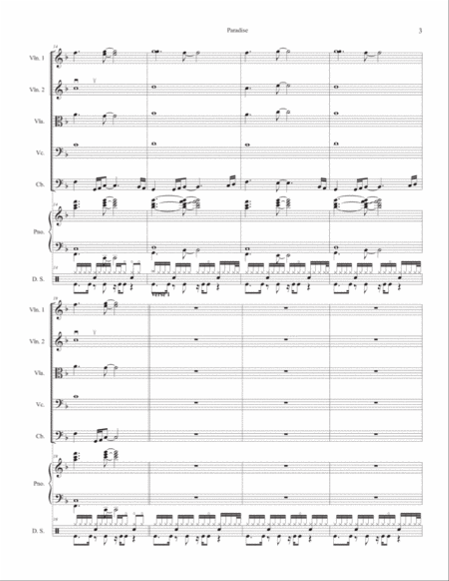 Paradise String Orchestra scores gallery preview page 4