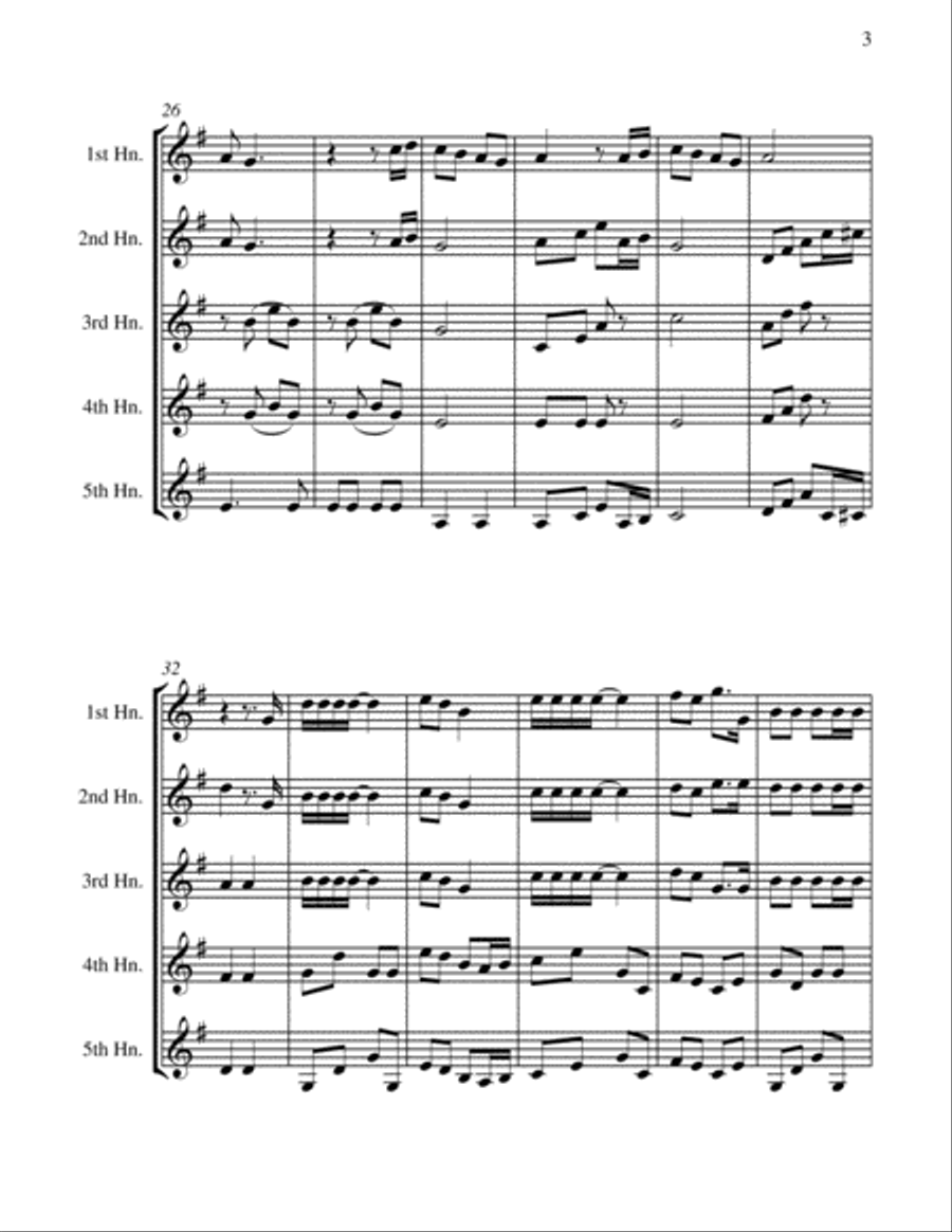 Christmas Time Brass Ensemble scores gallery preview page 6