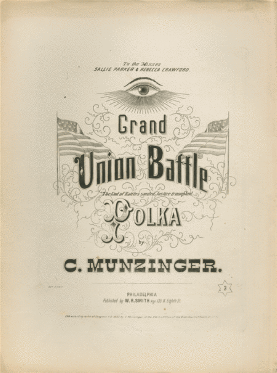 Grand Union Battle Polka Piano Solo scores gallery preview page 1